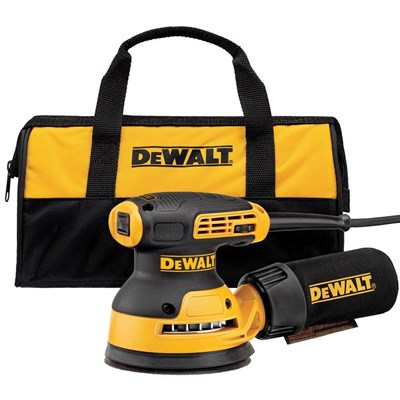 DeWalt 3 Amp 5 in. Variable Speed Orbital Sander Kit